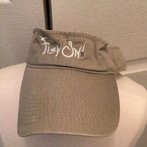 🎣FUN Fishing Visor 🎣 “ FISH ON”Unisex One Size Fits All Closet Must Have 🎣